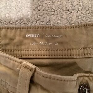 AG Adriano Goldschmied Slim Straight Jeans in Tan